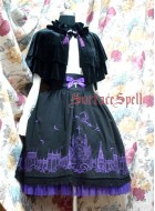 Surface Spell Gothic Moonlight Cathedral Velvet Cape